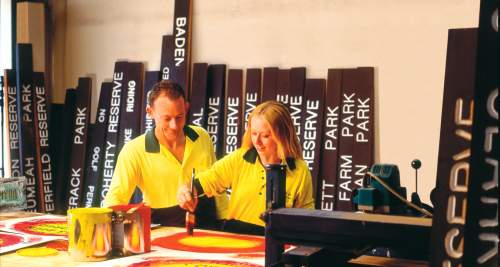 sign writer